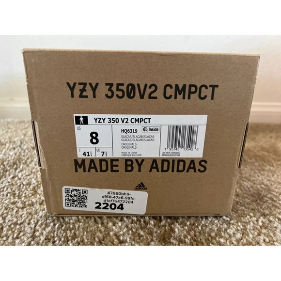 Y3Y 350V2 CMPCT Yeezy Carbon/ Slate main image 5